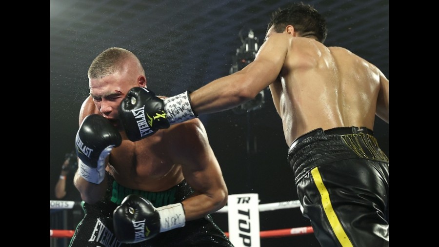 Boxeador mexicano José Zepeda se consagra campeón del mundo con el