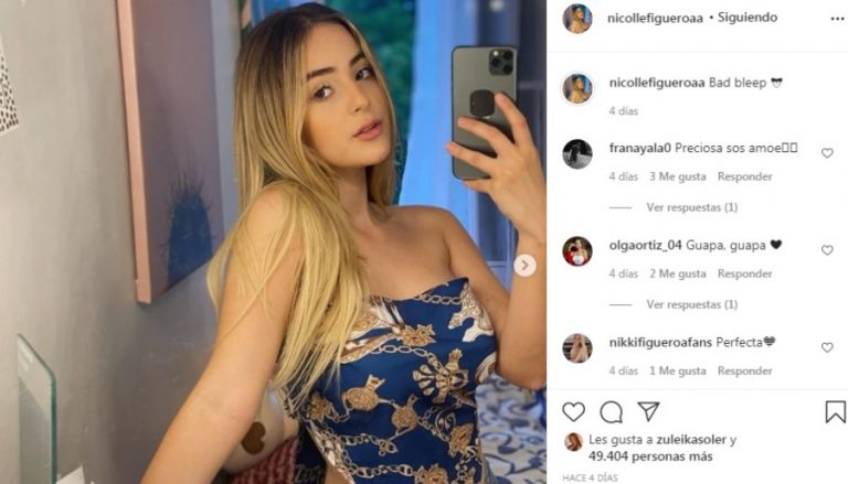 VIDEO: La bella ‘influencer’ santaneca Nicolle Figueroa celebró el