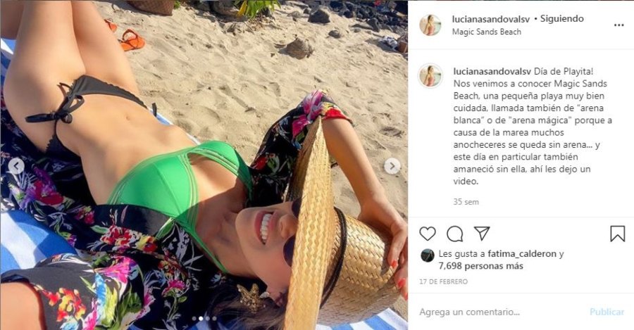 VIDEO Luciana Sandoval Se Muestra De Cuerpo Completo En Bikini Y Revienta Instagram Noticias