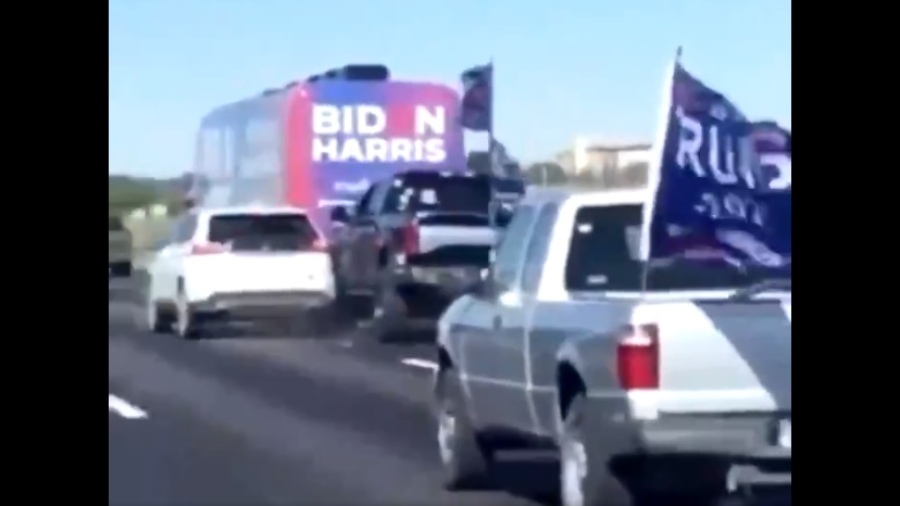 El FBI investiga emboscada contra caravana de Biden en Texas