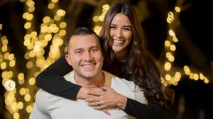 Ana Yancy Clavel y su esposo Ricky