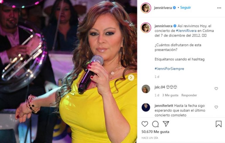 Resurgen Las últimas Fotografías Que Jenni Rivera Se Tomó Antes De ...