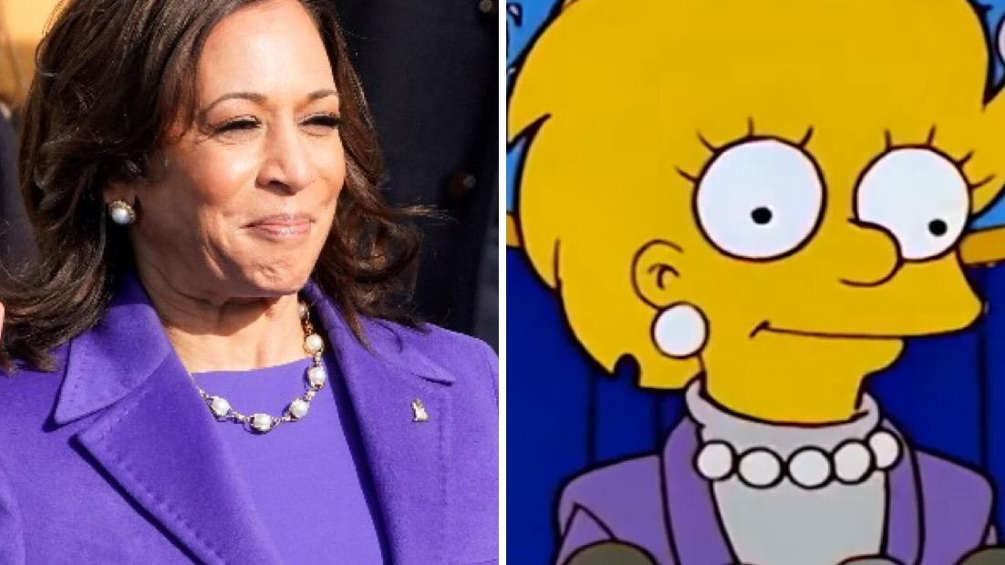 VIDEO: ¿Los Simpson predijeron el vestuario que usaría Kamala Harris  durante su toma de posesión? | Noticias de El Salvador 