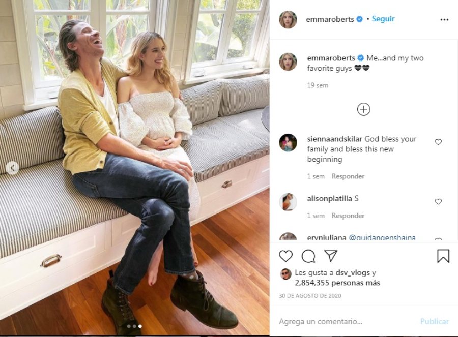 Foto Emma Roberts Revela El Nombre De Su Hijo En Una Enternecedora Imagen Noticias De El Salvador