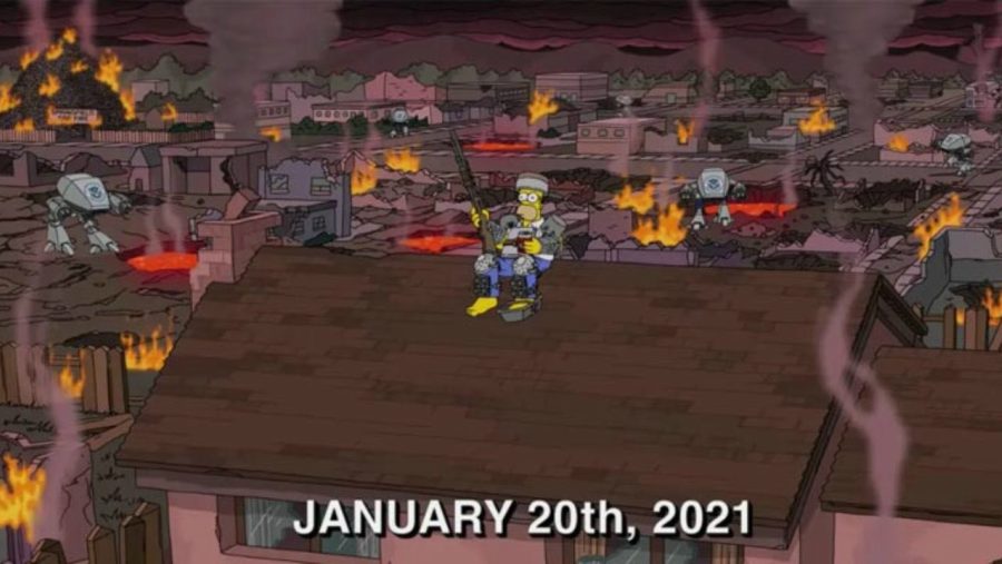 Amazing!  Images show that The Simpsons once again predicted the future of US politics  News from El Salvador