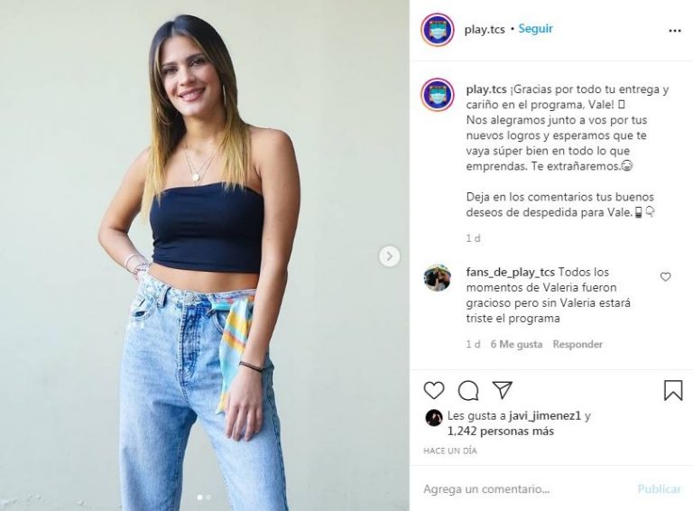 Valeria Ríos Deja La Conducción De "Play" Para Emprender Nuevos ...