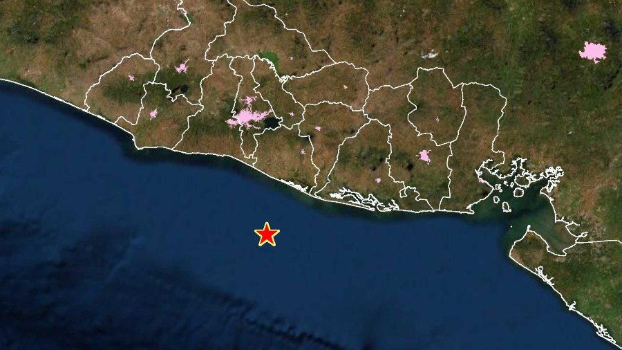 Dos fuertes sismos remecen a El Salvador durante las ultimas seis horas |  El Salvador News