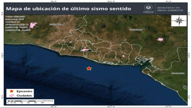 Earthquake news el salvador