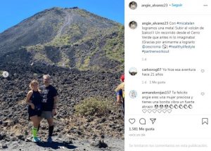 Antes ni lo hubiera imaginado!”: Angie Álvarez conquista la cima del