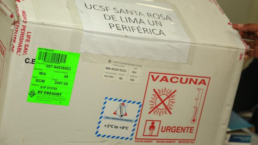 Photo of the vaccine box indicates that a consignment entered the country earlier than announced by the government |  News from El Salvador