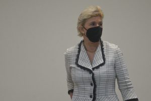 Imágenes del juicio contra Ana Ligia de Saca y otros siete acusados de lavado de dinero