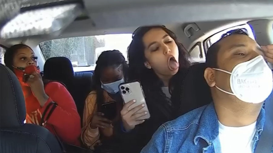 VIDEO: Women attacked an app service driver who asked them to wear a mask in California