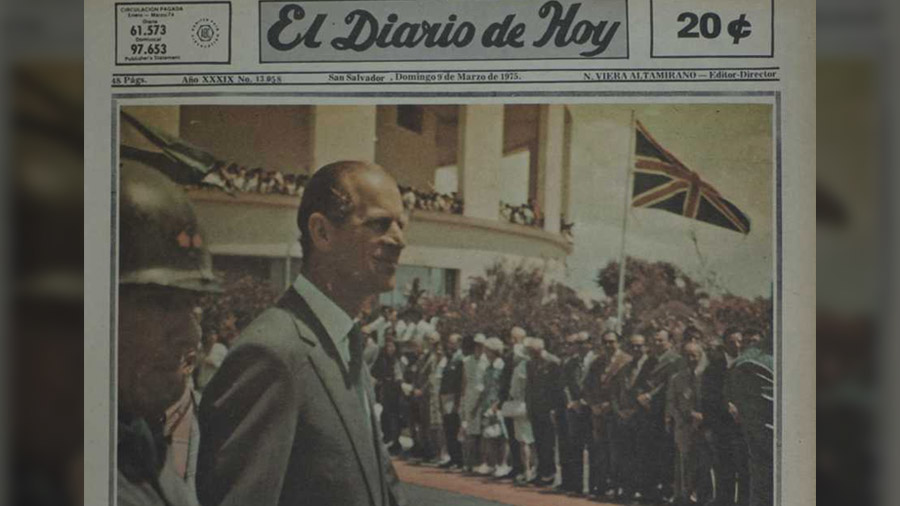 Así fue la histórica visita del Príncipe Felipe de ...