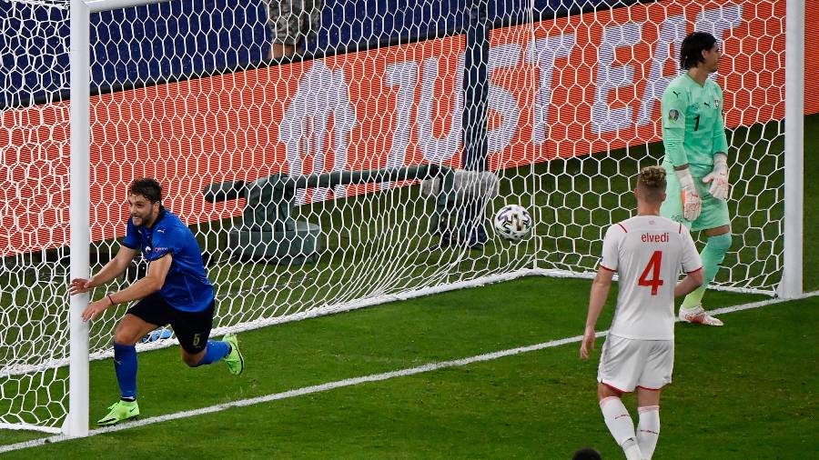 Italia ganó a Suiza y es la primera clasificada a los octavos de final ...