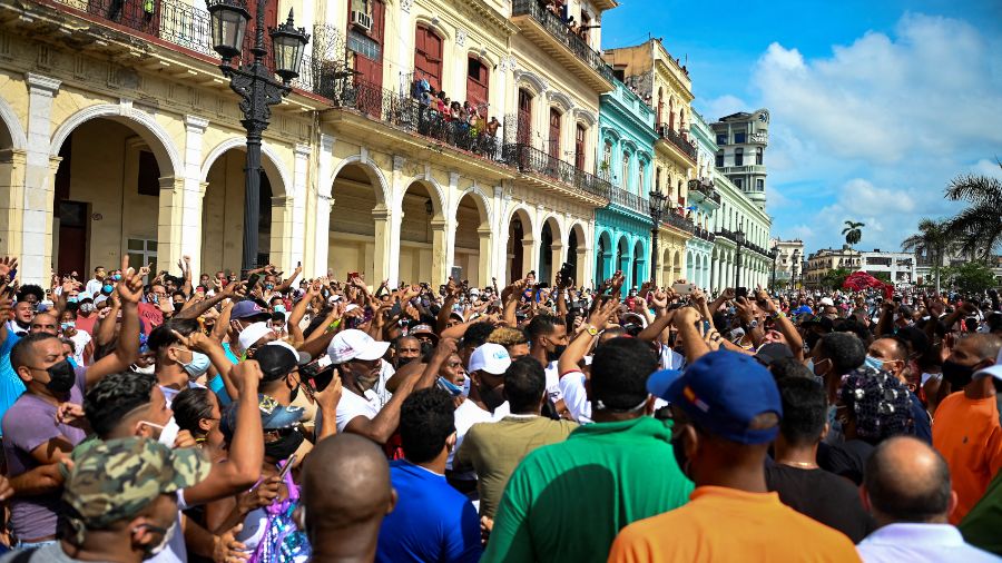 Almagro: &quot;El régimen (cubano) no puede silenciar a la gente que sale a la  calle a pedir el cambio&quot; | Noticias de El Salvador