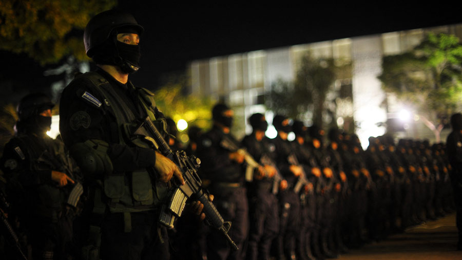 EL SALVADOR-POLICE-ANTI GANG