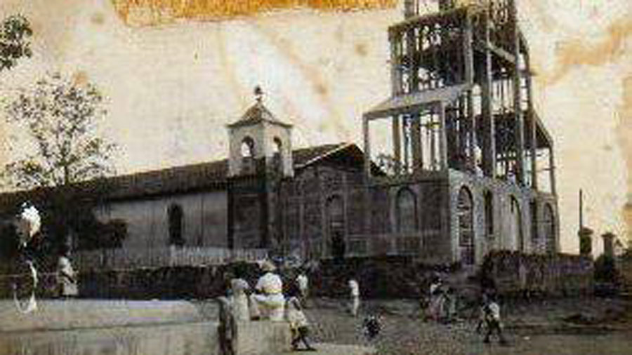 Construccion_de_Iglesia_Parroquial_San_Juan_Nonualco_1960