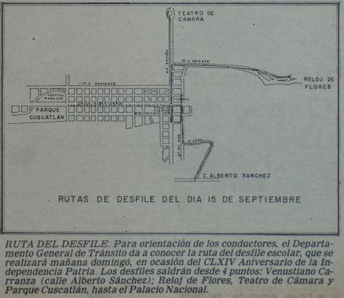Desfile 15 de septiembre en los anos 60 70 y 80119