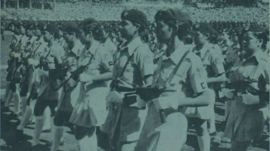 Desfile 15 de septiembre en los anos 60 70 y 80123