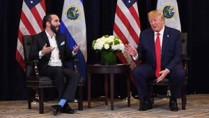 Bukele reacciona ante anuncio de próximo juicio a Donald Trump