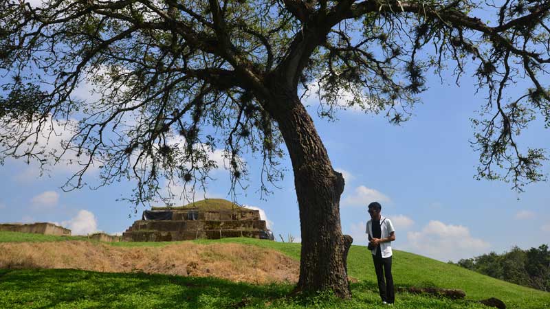 El centro ceremonial San Andrés es uno de los más importantes de la historia del país. Fotografía/ archivo