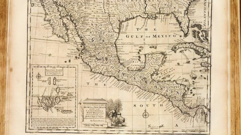 Königreich Guatemala auf drei englischen Karten des 18. Jahrhunderts