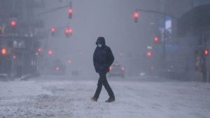Tormenta de nieva en EEUU