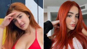 Nicolle Figueroa muestra los retoques que se hizo en el rostro
