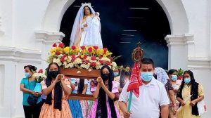Procesión de la Candelaria en Panchimalco