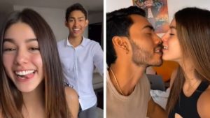 "Ya que le bajen", Paola Campos está harta del acoso de los fans de Fernanfloo en los videos que hace con su novio