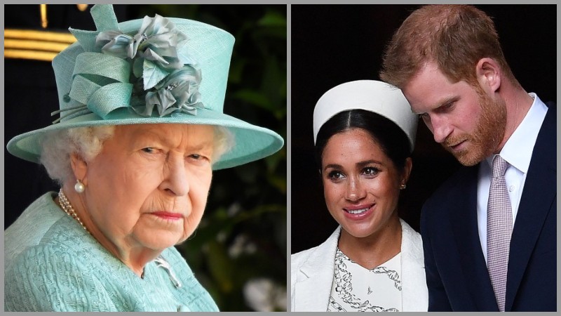 La reina siempre ha mantenido contacto con su bisnieto Harry, pese a ue él y Meghan se alejaron de la realeza. Fotos/AFP
