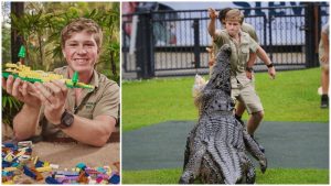 Hijo del “Cazador de cocodrilos” escapa de un ataque de cocodrilo mientras intentaba alimentarlo