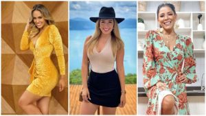 "Elegantes y bellas", Así recibieron el mes del amor las presentadoras de la televisión salvadoreña