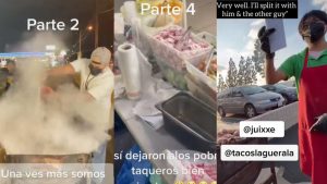 VIDEO: Sabotaje de taquería en California genera discusión en TikTok