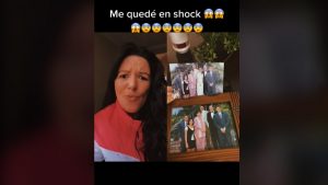 ¡La borró de la foto de boda! Suegra edita a su nuera de imagen familiar