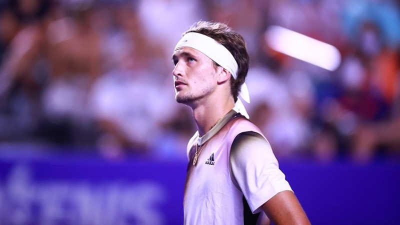 PIE DE FOTO. El alemán Alexander Zverev fue expulsado del Abierto mexicano por conducta antrideportiva, dijo la ATP en un comunicado. FOTO EDH / EFE
