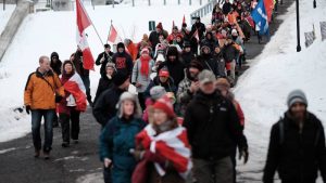 Estado de emergencia en Canadá por protesta de camioneros que rechazan medidas sanitarias anticovid
