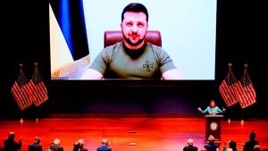 Presidente de Ucrania ante el Congreso de EE. UU.: "Rusia ha convertido el cielo ucraniano en una fuente de muertes"