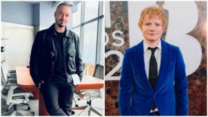 VIDEO: J Balvin y Ed Sheeran enloquecen las redes sociales al anunciar colaboración doble