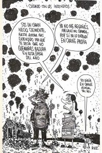 ¡Cuidado con los incendios!