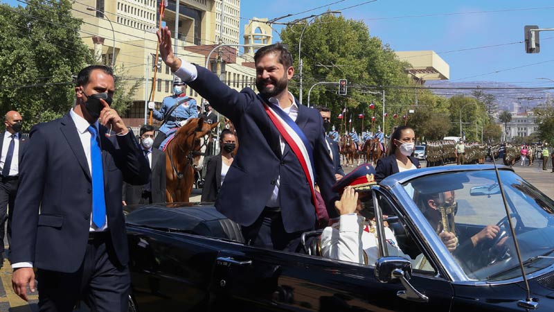 Gabriel Boric presidente Chile tatuajes