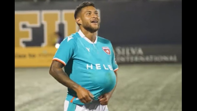 Video: Joshua Pérez’s super special dedication to his wife during Miami FC win in the United States