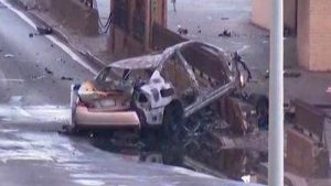 Dos mujeres mueren quemadas en un accidente en autopista de Nueva York