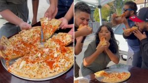 VIDEO: ¿Ya probaste la pupizza? el suculento platillo salvadoreño que se ha hecho viral en TikTok