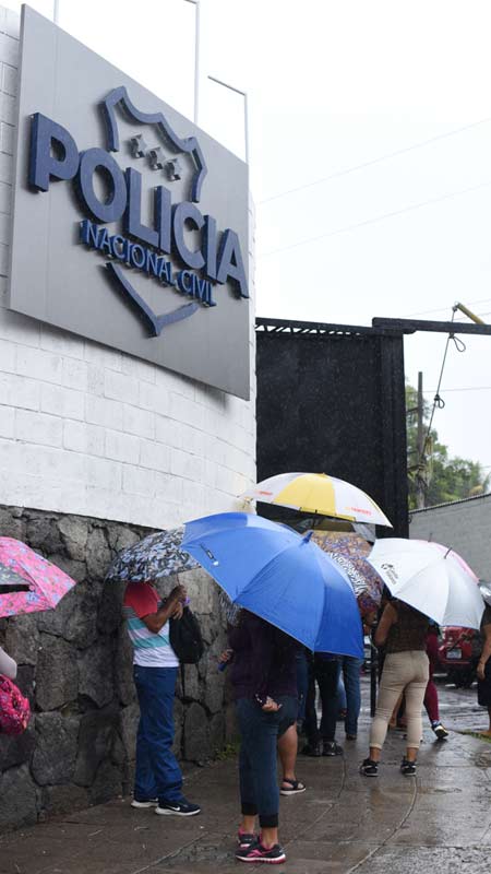 Regimen de excepcion, capturas