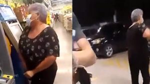Una mujer es sorprendida cuando intentaba robar en un supermercado de Guatemala