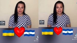 VIDEOS. "Esta es tu casa", salvadoreños muestran solidaridad a joven de Ucrania que vive en el país