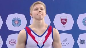 Habló el gimnasta ruso que portó en su uniforme una letra "Z" de apoyo a la invasión de Ucrania