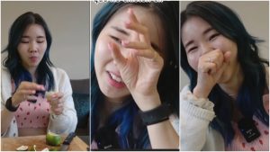 VIDEO. "La gente de allá se está perdiendo muchas cosas": Coreana llora tras comer frutas que no existen en su país