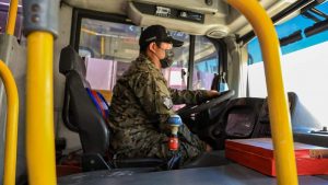 FOTOS: La Fuerza Armada conducirá las rutas tras tomar control de buses de Catalino Miranda